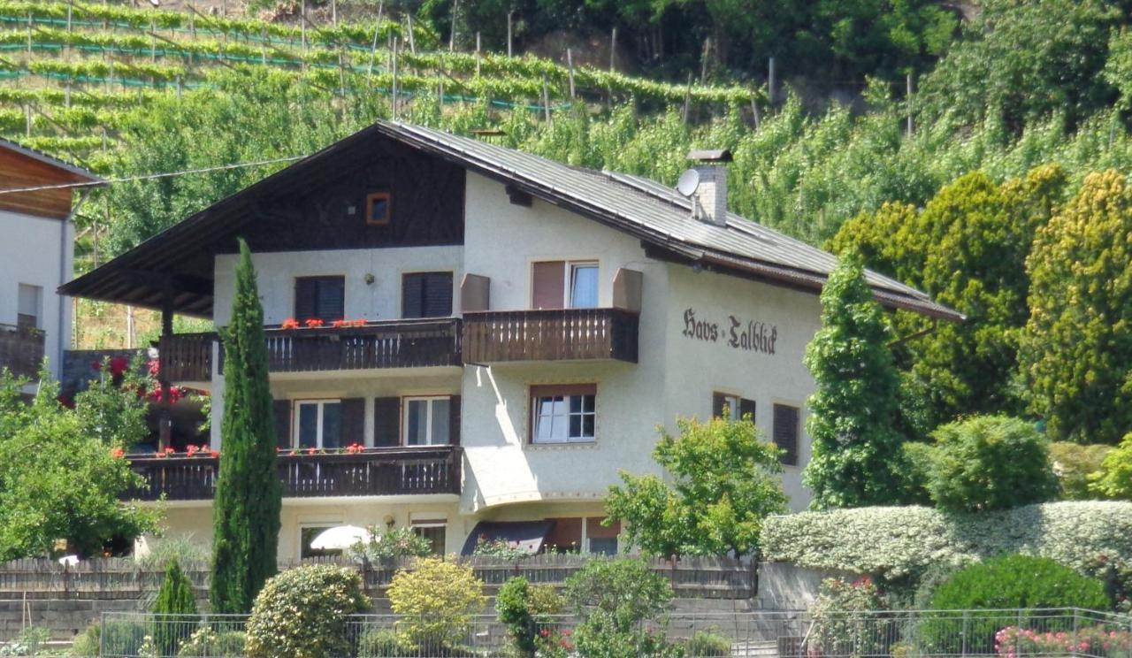 Haus Talblick "Wallbug" Ferienwohnung 1 Naturns Exterior foto